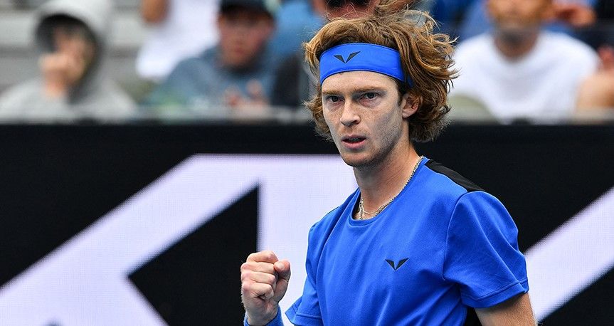 Андрей Рублев. Источник: Australian Open