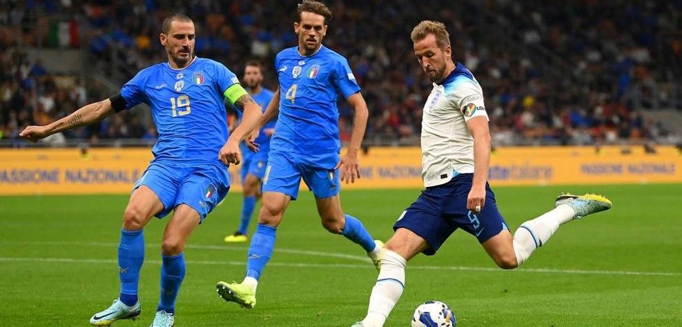 Матч Италия - Англия в Лиге наций. Источник: UEFA