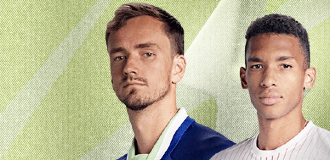 Даниил Медведев и Феликс Оже-Альяссим (слева направо)