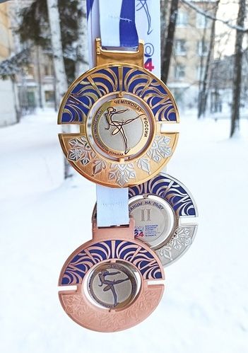 Медали чемпионата России по фигурному катанию 2024 года