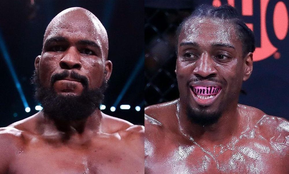 Андерсон и Дэвис (слева направо). Источник: Bellator MMA