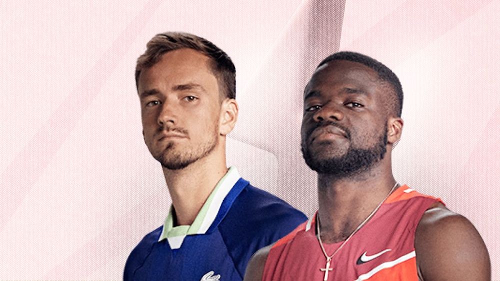 Даниил Медведев и Фрэнсис Тиафо (слева направо) 