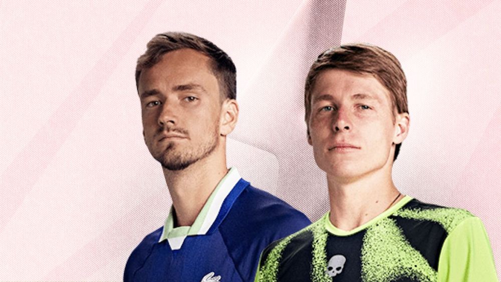 Даниил Медведев и Илья Ивашко (слева направо)