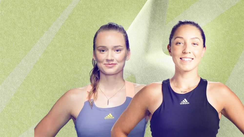 Елена Рыбакина и Джессика Пегула (слева направо)