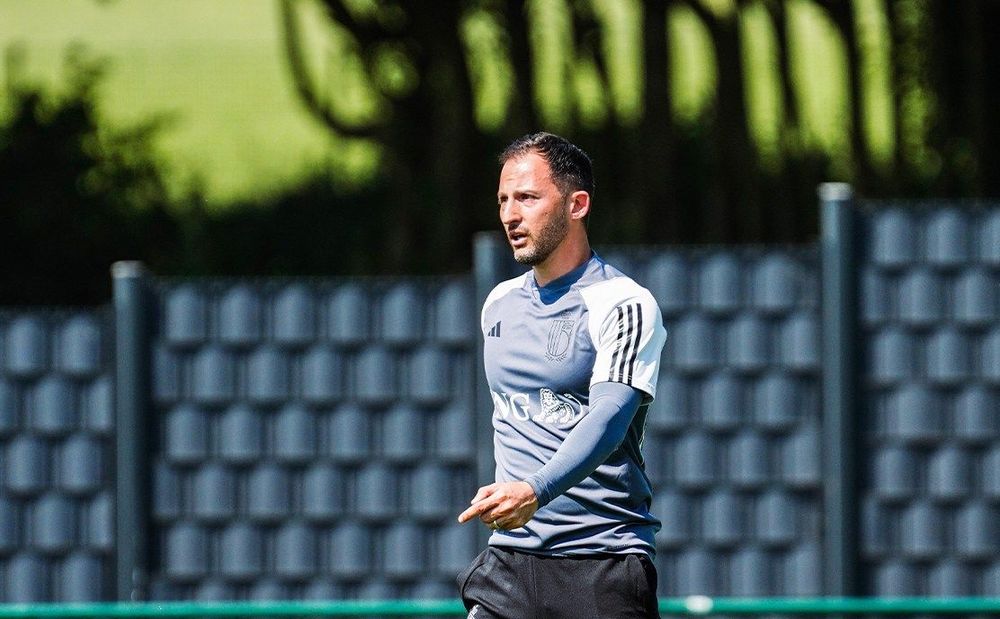 Главный тренер сборной Бельгии Доменико Тедеско. Источник: соцсети сборной Бельгии