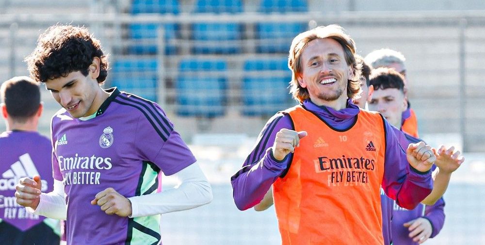 Вальехо и Модрич. Источник: ФК «Реал»