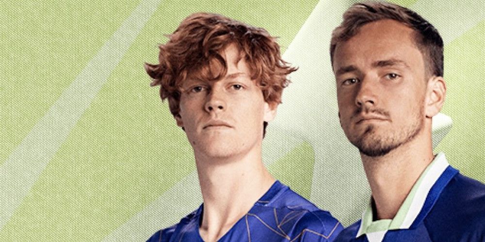 Янник Синнер и Даниил Медведев (слева направо)