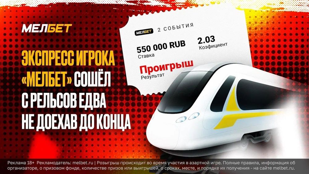 Источник: БК «Мелбет»