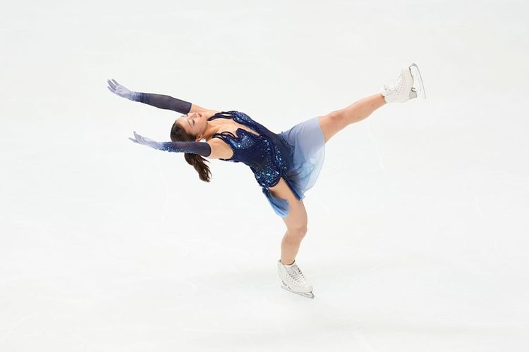 Сакамото выиграла короткую программу на чемпионате мира по фигурному катанию