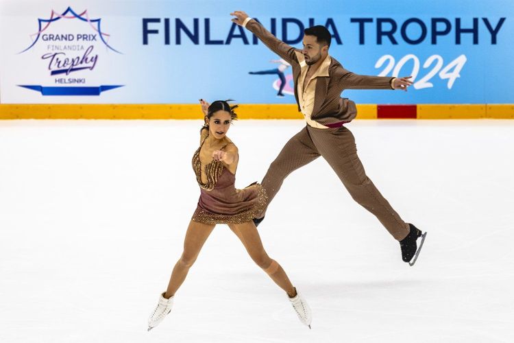 Лайла Фир и Льюис Гибсон. Источник: ISU