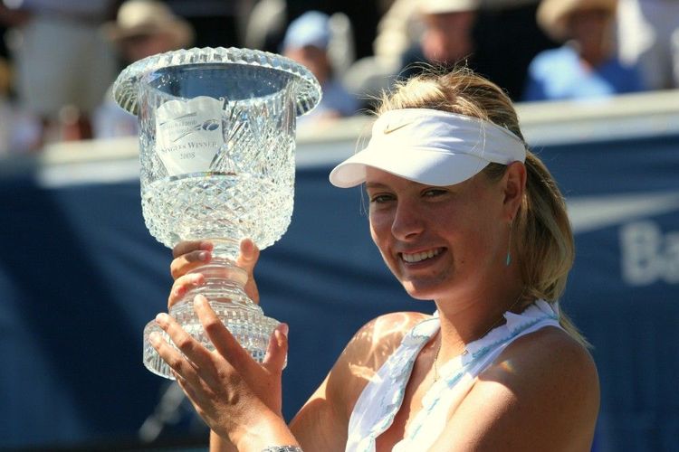 Мария Шарапова в 2008 году