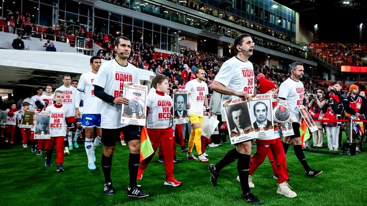 Акция «Бессмертный полк» пройдет на матчах Кубка России и РПЛ